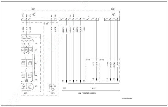 Calculateur de porte avant gauche (2/2)