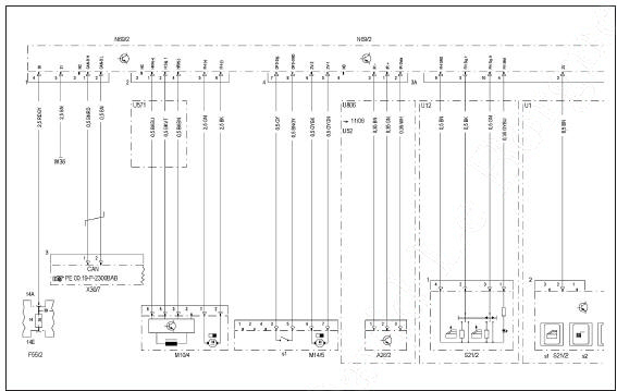 Calculateur de porte avant droite (1/2)