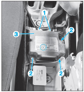 Calculateur d'airbags